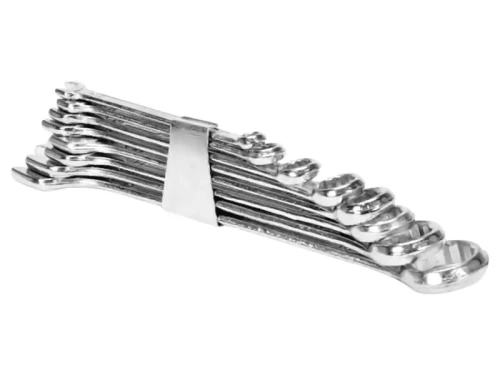 Klucze oczkowo płaskie - zestaw 6-19mm 8 el. Vorel