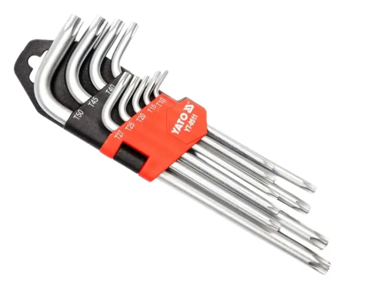 Klucze TORX T10-T50 YT-0511 YATO 9 sztuk