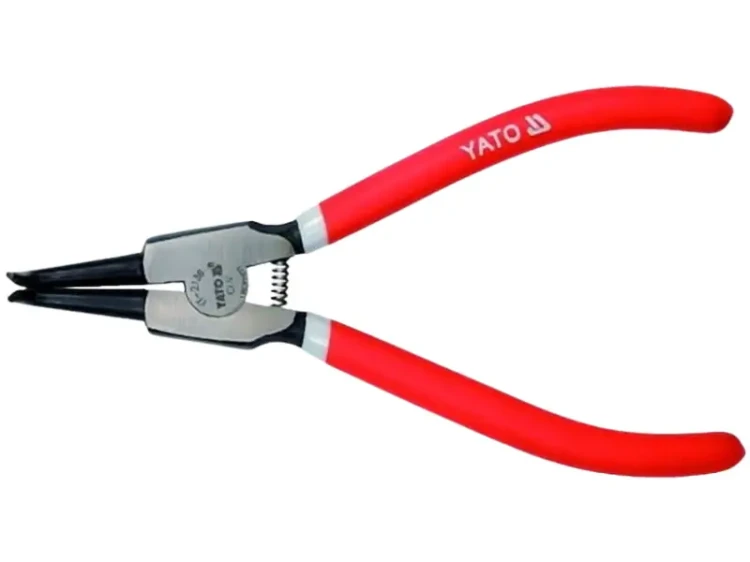 Szczypce do pierścieni segera zewnętrzne wygięte 180mm YATO