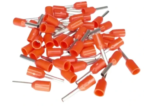 Końcówki do kabli elektrycznych 0,5mm czerwone
