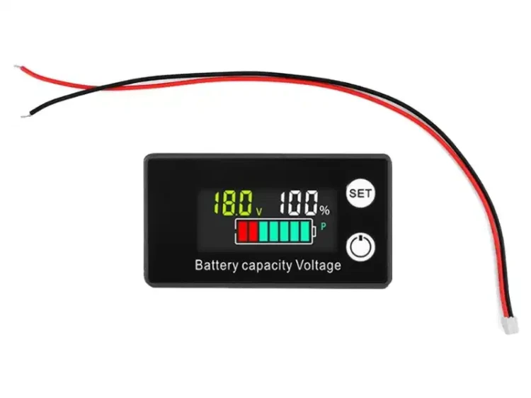 Wskaźnik naładowania akumulatora 8-100V