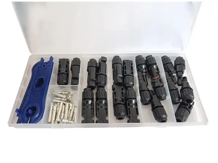 Złącza MC4 zestaw do fotowoltaiki - 42 elementy