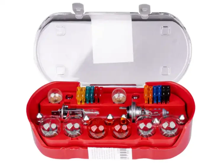 Zestaw żarówek samochodowych H4 i H1 oraz bezpieczniki - 1