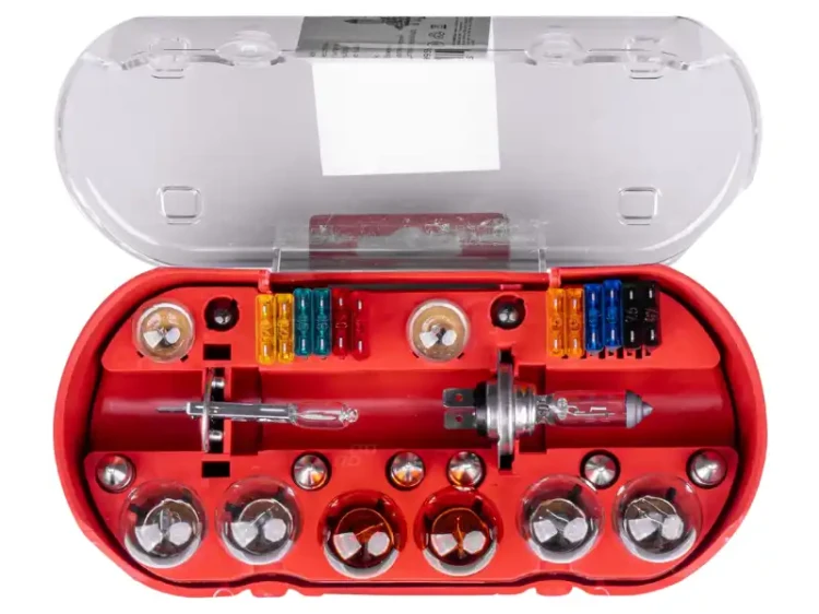 Zestaw żarówek samochodowych H4 i H1 oraz bezpieczniki - 2