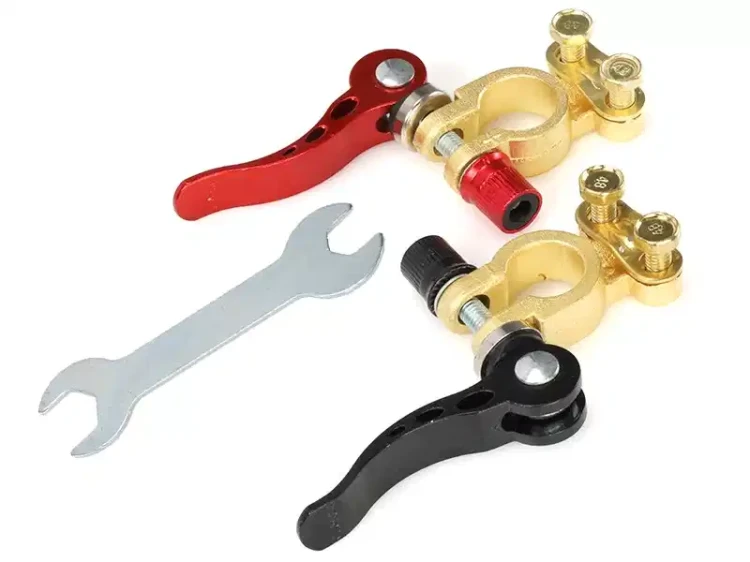 Klemy mosiężne szybkozłączne - komplet - 2