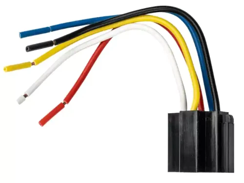 Przekaźnik uniwersalny z podstawą 5 PIN 12V 40A - 1