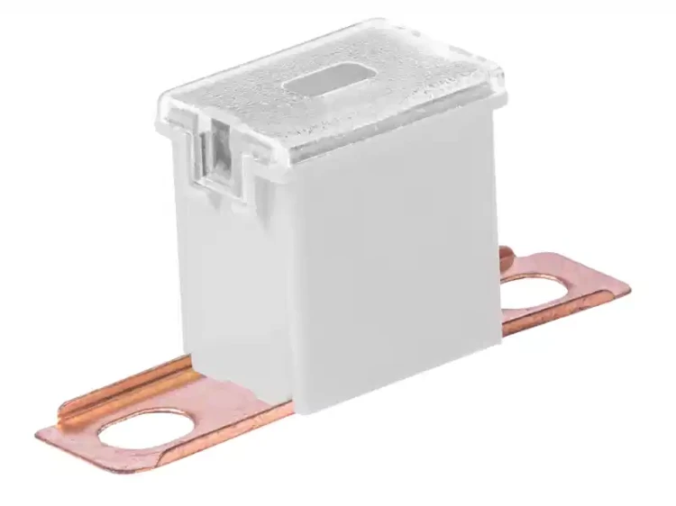 Bezpiecznik JapVal 48mm 120A, męski, boczne nóżki