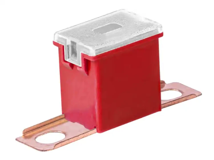 Bezpiecznik JapVal 48mm 50A, męski, boczne nóżki