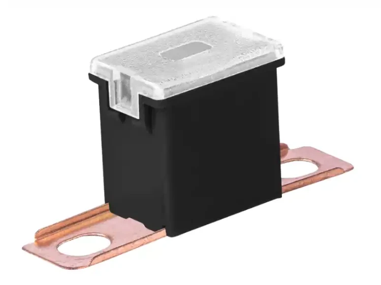 Bezpiecznik JapVal 48mm 80A, męski, boczne nóżki