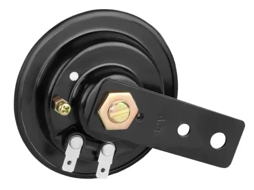 Sygnał dźwiękowy 12V 85 mm czerwony - tył