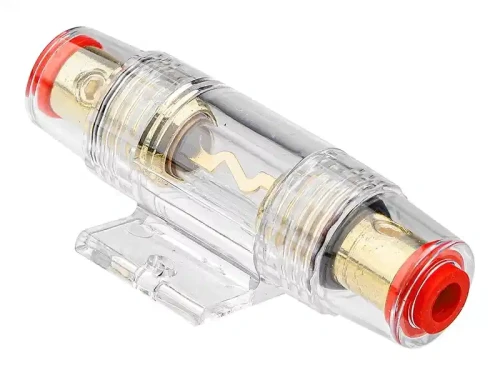 Gniazdo bezpiecznika szklanego AGU max 80A