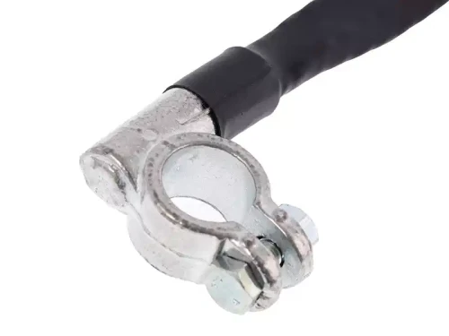 Kabel masowy M10 40 cm z klemą minusową - klema