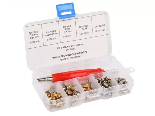 Zaworki do klimatyzacji - zestaw 41 elementów