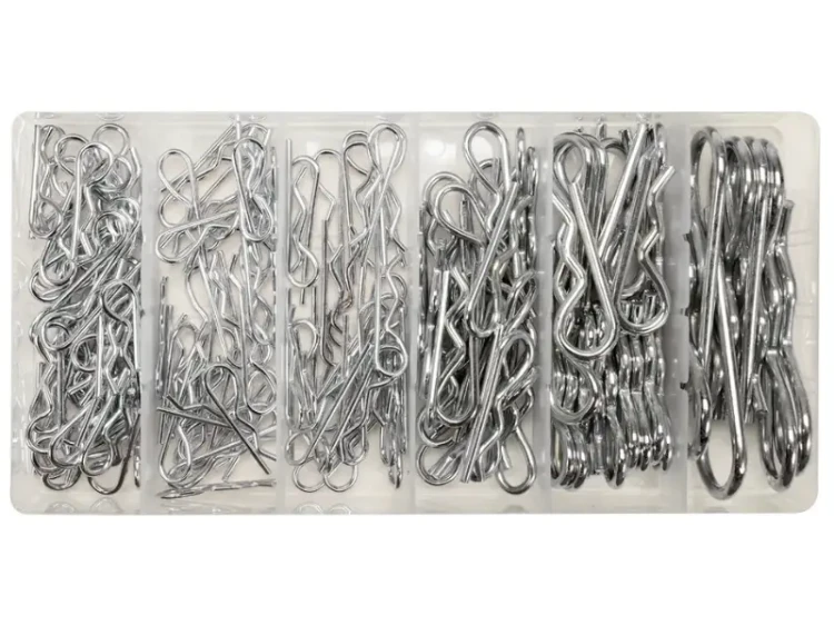 Zawleczki sprężyste zestaw mix rozmiarów