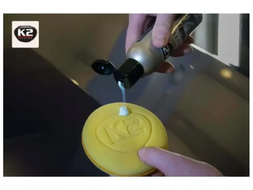 K2 Aplikator do wosku pasty polerskiej mleczka sposób aplikacji preparatów