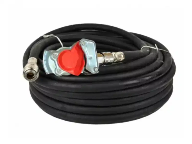Wąż pneumatyczny ze słuchawką i szybkozłączką 15m
