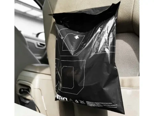 Worki do samochodu na śmieci z taśmą samoprzylepną