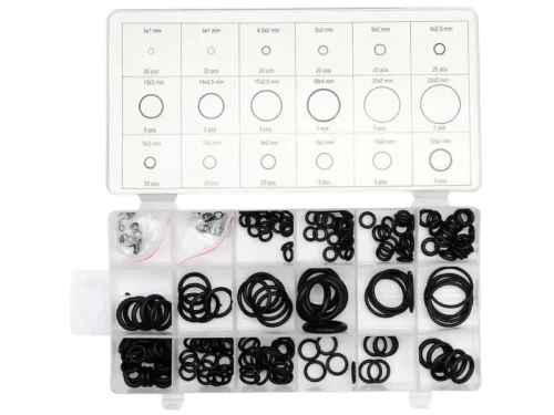 Zestaw O-RING-ów gumowych 225 sztuk specyfikacja