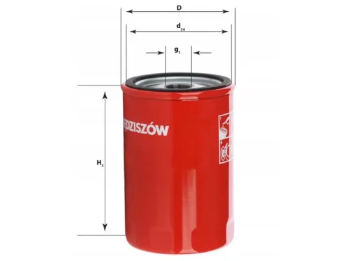 Filtr oleju silnikowego PP 89 wymiary