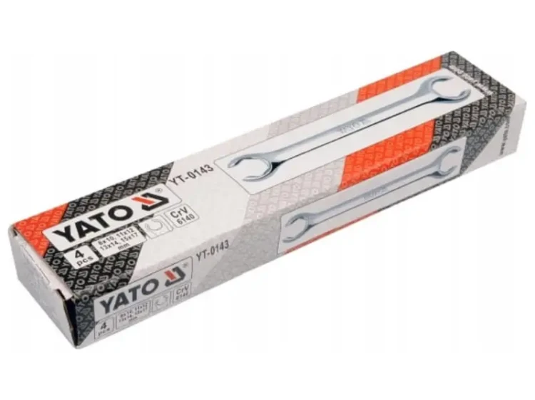 Klucze do przewodów hamulcowych YATO 4 el. YT-0143_1