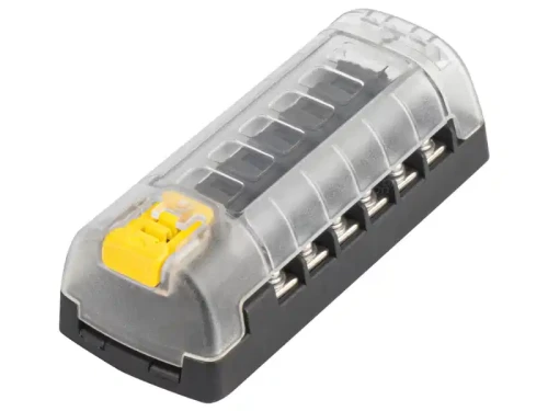 Skrzynka bezpiecznikowa na złącza śrubowe 6-krotna