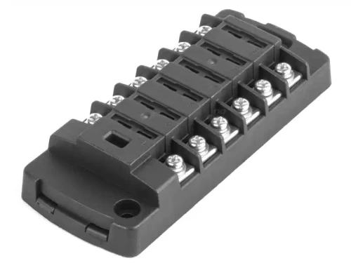 Skrzynka bezpiecznikowa na złącza śrubowe 6-krotna - 1