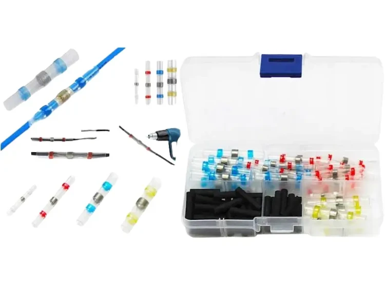 Rurki termokurczliwe z cyną zestaw 100 szt.