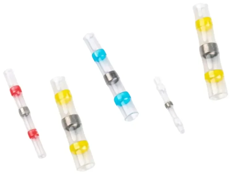 Koszulki termokurczliwe z cyną - zestaw 100 sztuk - rodzaje