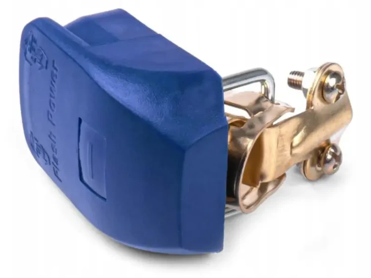 Klema akumulatora samozaciskowa minusowa z osłoną