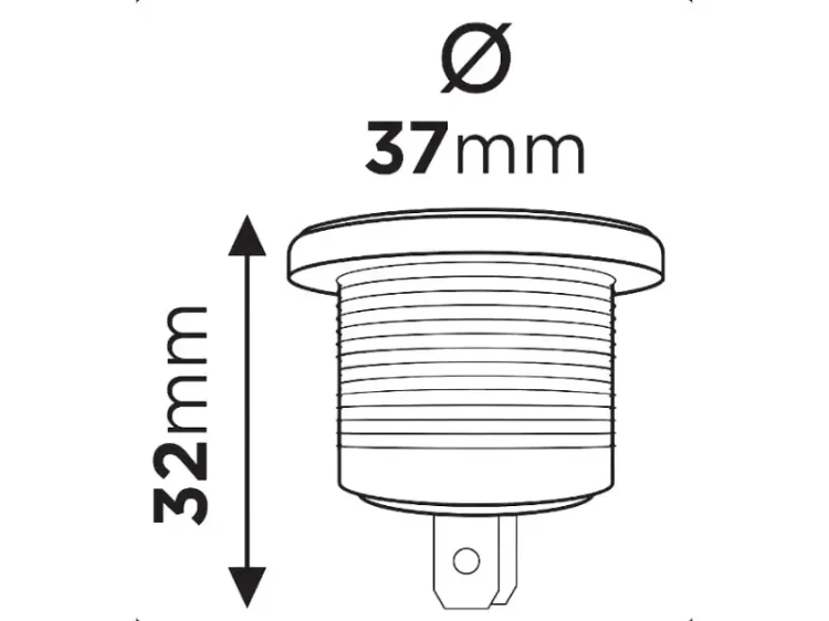 Woltomierz samochodowy 12V i 24V_4