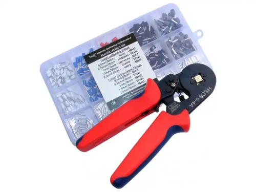 Zestaw końcówek kablowych 500 sztuk