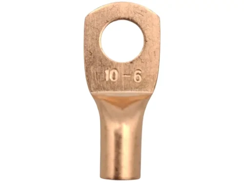 Końcówka oczkowa miedziana M6 10mm2