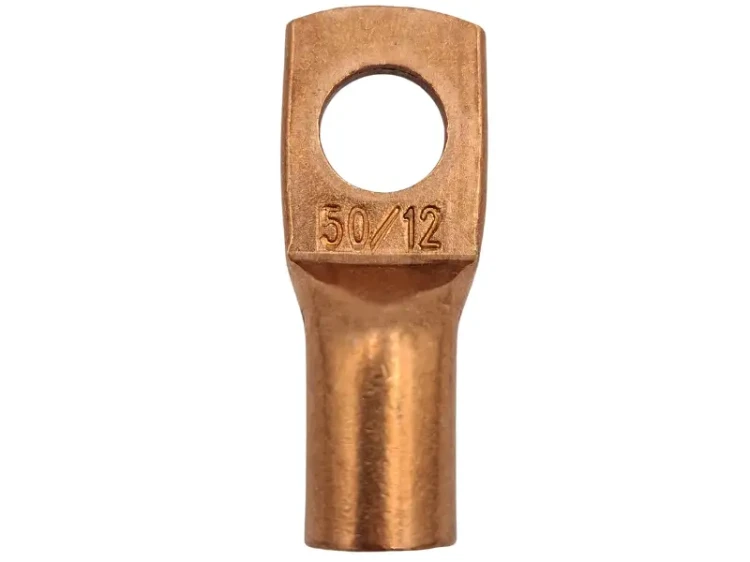 Miedziana końcówka oczkowa M12 50mm2